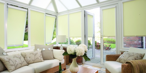 Blinds for conservatory windows