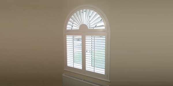 Shaped Plantation Shutters