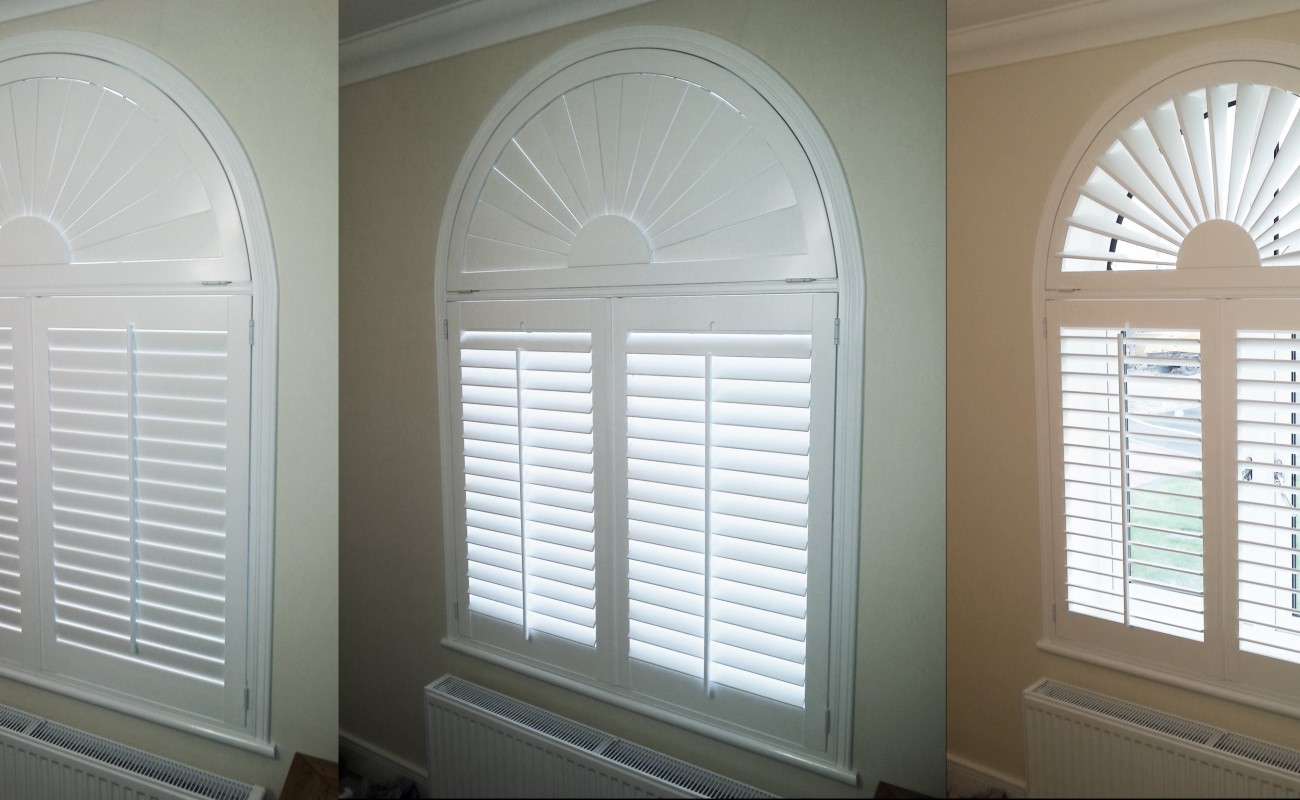 Arched Plantation Shutter