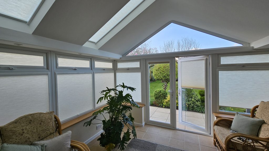 Perfect Fit Conservatory blinds and electric rooflight blinds (5)